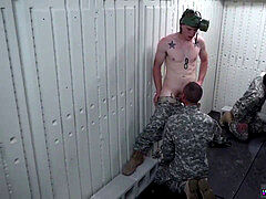 softcore faggot stories in train with military first-ever time Glory Hole Day