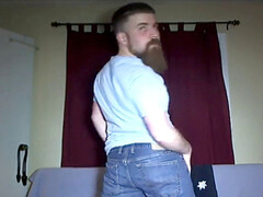 Jerk off, septum, facial hair