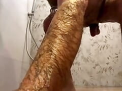 Another dirty daddy shower scene
