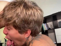 well tongued and slammed his weenie in the rump