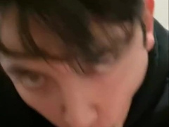 Worshiping my super-naughty hubbies rigid manhood for three mins heterosexual