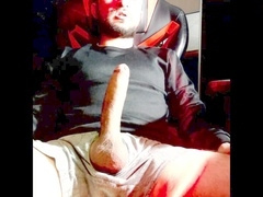 Jerk off with me as I moan loudly while my throbbing trunk releases a massive load