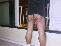 Straight homemade fun with a gay mature bear and other hairy guys