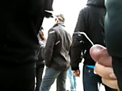Jizz on nymphs in public (compilation 11-13)