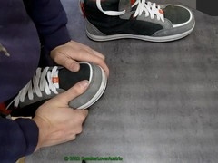 Boot banging with sexy work footwear - boots and shoes for every foot fetishist!