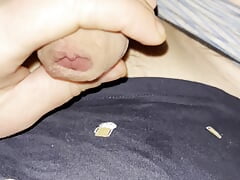 Young Russian boy masturbation close up