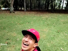 Taught as a fuckslut in the park with morbidity in Spanish