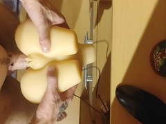 Got a new sex toy and headed home for some solo fun with Olieke