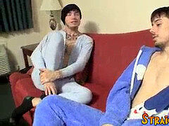 heterosexual thugs Chad and Blinx making those shafts jizz