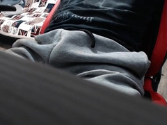 under the desk catch this awsome video with my step bro