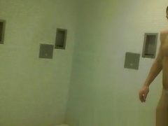 Swimming pool shower