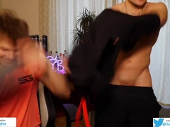 Horny Straight Stud With Amazing Ass Is Gettin Hard Hard Belting! On His Round Peachy Perfect Ass!