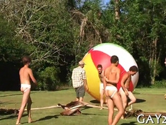 Cock-Squeezing School Arse Nailed