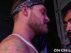 CHICHILARAW - Fur Covered homos Rikk York and Chad Hit no condom each other