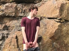 Gay Boy - This Sexy Boy Has Hard Dick Like A Rock ! (real 23 Cm)