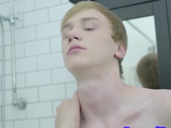 19yo Hung Twink Porn Cums After Shower