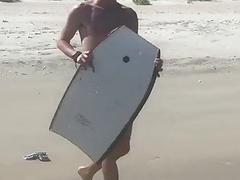 Intense fuck by the sea