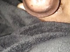 Bbc slow self cum eating thick white sperm