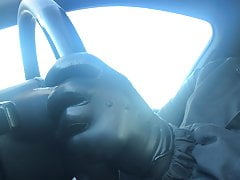 Skintight leather glove grip