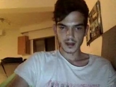 Greek Boy,Big Fat Cock On Cam