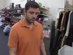 Straight pawnee facialed and fucked for cash