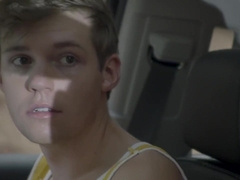 Young Twink Gets Massive Facial From Sexy Stud