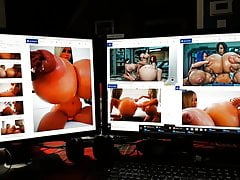 Tit-Sexual JO Session 30 - 3D-CGI Gigantic Tits