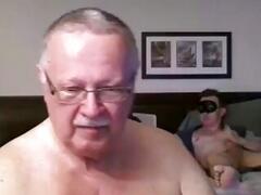 grand-dad And Twinkser On cam