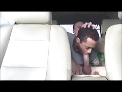 Backseat blow job