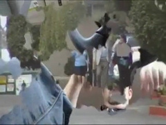 Bear exhibitionist: cumshot in auto 3