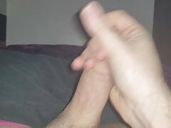 Cumshot close up POV British Straight Daddy