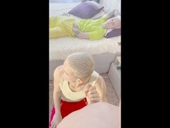 Boys dominate well-hung stepdad in a hardcore anal session