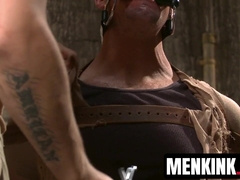 Hayden Richards fucks Tanner Wayne before stretching him with his fist