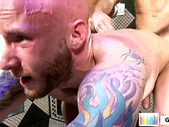 Romp, facial cumshot, assfuck