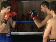 Monstrous Weenie Homosexual Double Penetration And Jizz Flow