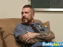 Hunky muscular stud Rocco Steele anal fucks Bryan Slater