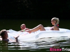 Ambisexual Fellow Face Cummed