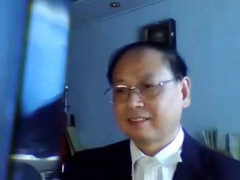 Chinese refined dad jerks off