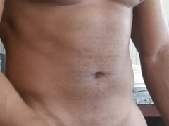 Buff black teenager Muscle Adore