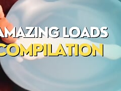 Big loads of cum amazing cumshots compilation