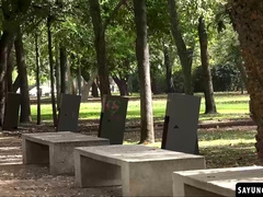 Felix Harries joins a stranger to give pleasure and hard pounding