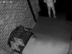 Caught by Front Door Camera