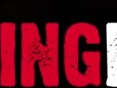 Tatted Kyle Wood jacks off his stone hard cock while using a sounding rog on it