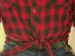 Plugged, dousing, boinking and spunking in my taut denim