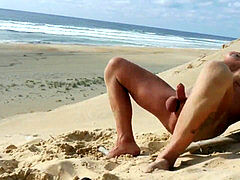 Wolfurry, gay public, gay beach