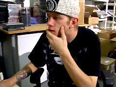 Lad, amateur gay, cum tribute