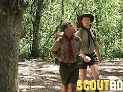 Hung hot senior scout shows how the big boys like to play