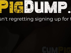 Rough and deep gangbang for skinny hot stud