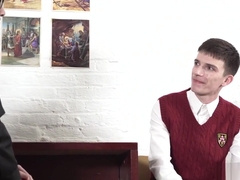 Mature Church Priest Spanks Twinks Ass And Fucks Him