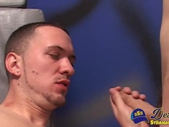 Cute dude gets his asshole banged hard after a blowjob